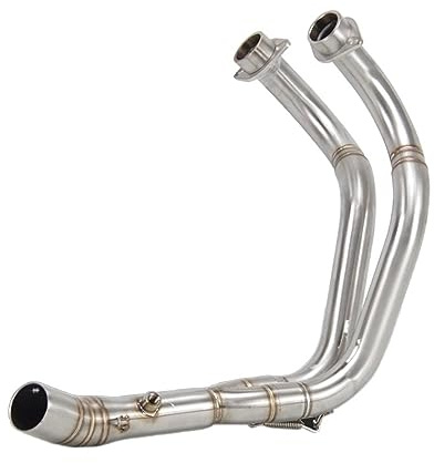 WEHOMY Motocicleta Tubo Escape Silenciador Escape para MT07 para FZ07 para XSR700 2014-2021 Silenciador Escape Motocicleta Tubo Delantero Modificado Silenciador Escape Deslizante