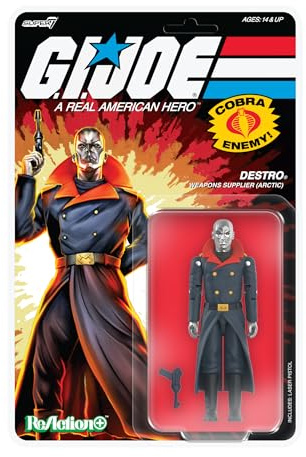 Super7 G.I. Joe Reaction+ Wave 05 (Film) - Arctic Destro (Film) Action Figure