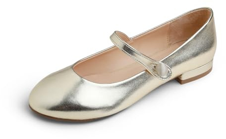 Feversole Women's Mary Jane Fashion，Femmes élégantes Chaussures décontractées Ballerines Fond Mou Confortable Marche Quotidienne Mary Jane Chaussures de Mode