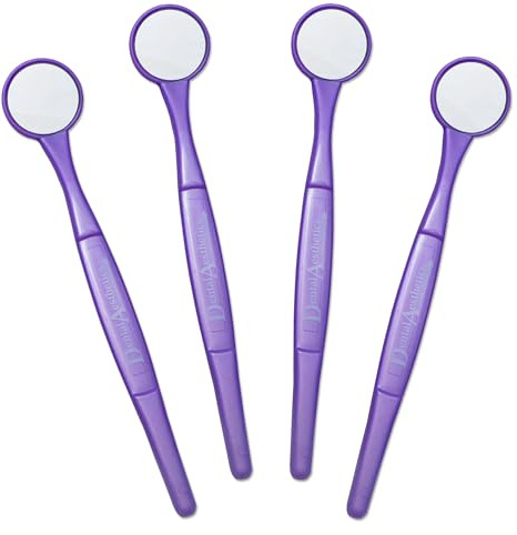 4 x tandspeglar ~ munvård (4 lila)
