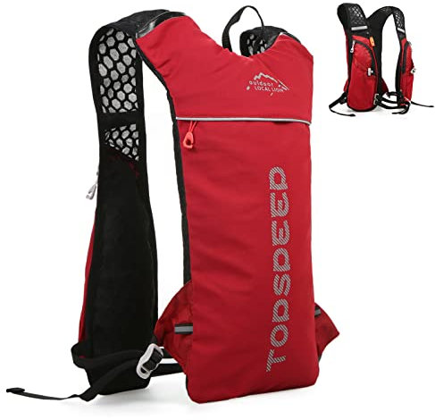 Lixada Trinkrucksack, Trinkrucksack, leicht, 5 l, großes Fassungsvermögen, Reitrucksack für Laufen, Reiten, Joggen