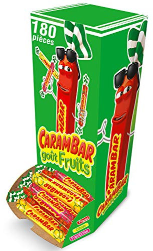 Carambar Bonbons Fruits Boite 180 Pièces