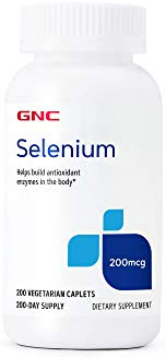 GNC Selenium 200mcg. Essential Mineral, 200 Tablets