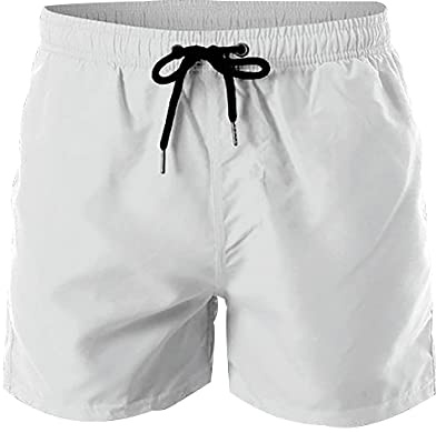 Costume da Bagno Uomo - Pantaloncini Mare Corti per Surf, Piscina, Spiaggia - Beach Shorts Taglie Forti