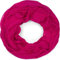 styleBREAKER Damen Loop Schal mit Glitzer-Effekt | Einfarbiger Schlauchschal aus weicher Viskose | Leicht & Elegant | 87 x 93 cm, Farbe:Pink