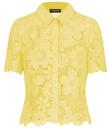 APART Fashion spetsblus, vanilj, 34