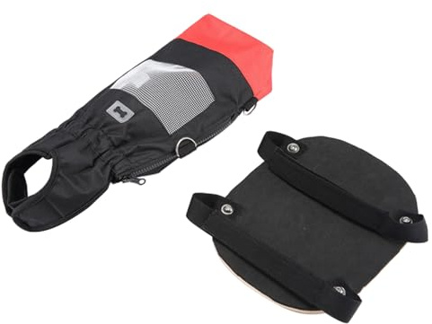 YWLUUOO Lightweight Pet Wheelchair Scooter Indoor Wheelchair Dog Drag Bag for Paralyzed Disabled Animal Protects Chest Drag Bag for Disabled Dogs