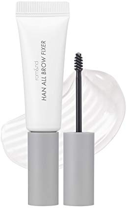 Rom&nd Han All Brow Fixer | Clear, Long-Lasting Eyebrow Gel for Natural Hold & Matte Finish | Non-Crunchy, Flake-Free