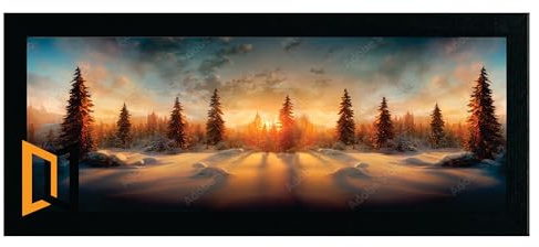 35cm x 95cm Black Photo Frame Wood Picture Poster Frame Acrylic Glass Premium Quality Any Bespoke Size Available Small Large Modern Photo Pictures Wall Frames