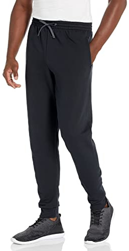 Jerzees Men's NuBlend Fleece Joggers & Sweatpants, Joggers-Black, Medium