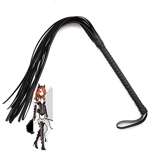 SexReaper Cravache équestre en Cuir Noir pour Couple