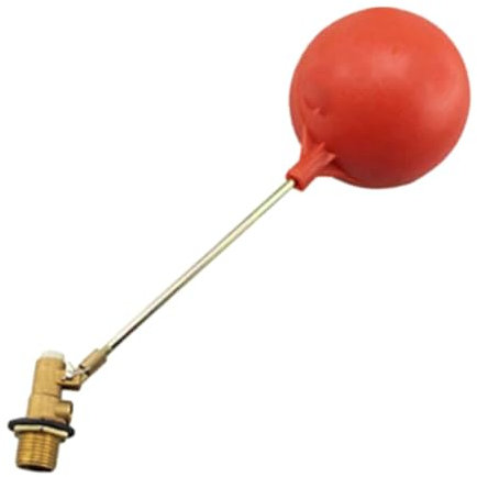 predolo Wassertank Schwimmerventil, Schwimmendes Kugelventil, Einfach zu Installierender Messing Schwimmerventilschalter für Kleine Schwimmbäder, Teich, Wasse, 2 Zoll DN50