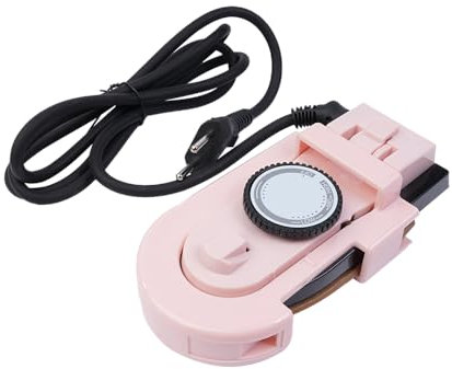 CENPEK Plancha de Vapor, Nueva miniplancha portátil de Viaje, Doble Voltaje, regulación de 3 temperaturas, Plancha de Vapor de Viaje Plegable para el hogar, Color Rosa