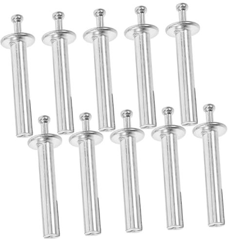 OSOLADY 10pièces Clous Ancrage Béton à Enfoncer Fixations Murales Avec Pattes Expansion De Fixation Solide Pour Projets De Échelle