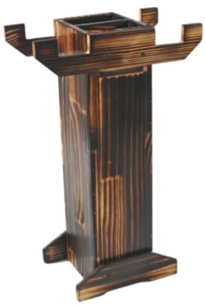 Baoblaze Bogenständer Pfeilhalter Holz Schwertständer Recurve Bogenhalter Bogenschießausrüstung, B