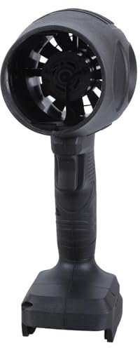 Potente ventola di raffreddamento a turbine Ventola violenta per auto a secco soffiatore per asciugatrice ventola per computer case soffiatore a foglia pistola senza fili