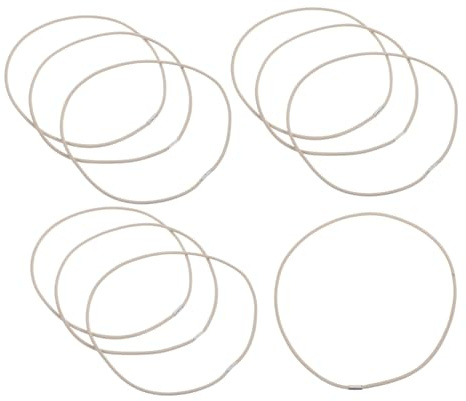 Gadpiparty 10piezas Bandas Elásticas De Goma Para Suspensión De Micrófono Anillo De Repuesto Para Micrófono De Condensador Reemplazo De Anillo De Goma Anti-vibración Para Abrazaderas De Escri