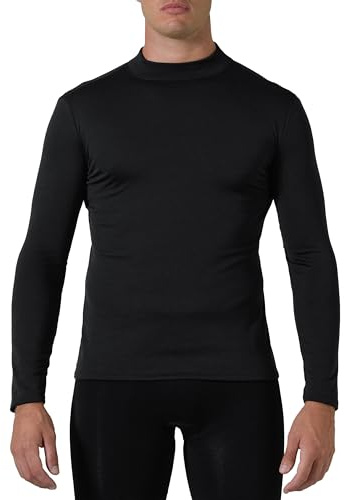 NOLOGO KATIACALZE Maglia Termica Uomo Manica Lunga Pile Oslo - Lupetto Uomo Invernale, Sportivo, Intimo Termico, Traspirante, Morbido, Resistente
