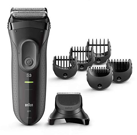 Braun Series 3 Shave&Style 3000BT Elektrorasierer, Rasierer für Herren, schwarz