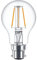 Philips Lampadina LED Goccia Filamento, Equivalente a 40 W Attacco B22, Luce Bianca Calda, non Dimmerabile