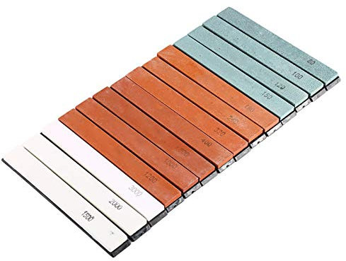 SEAFRONT Pierre à Aiguiser 3000 Grit Pro Système D'affûtage Pierre à Polir Aiguiseurs de Couteaux Manuels Grit Tool 150mmx20mmx5mm