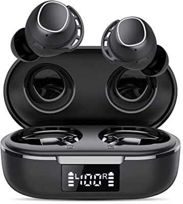 FAMOO Ear buds Wireless Earbuds, Bluetooth 5.3 Headphones 2024 Wireless Headphones in Ear, 4 ENC Noise Cancelling Mic, Bass Boost 90%, 60Hrs Playtime, Mini Earbuds with IPX8 Waterproof, USB-C