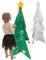 CLEOPATRE – Albero di Natale gigante in cartone – Altezza 1 m – Albero di Natale durevole da decorare – Produzione francese