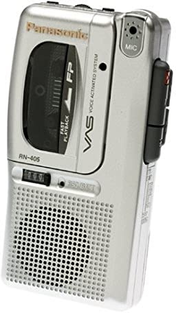 Panasonic RN4053 Micro Cassette Recorder with Voice Activation System and Tape Counter
