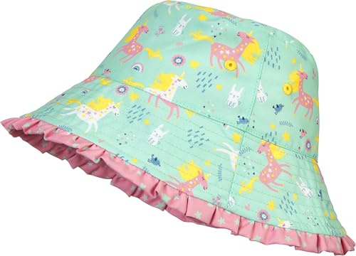 Playshoes Sombrero Para El Sol con Protección UV Niñas, Unicornio, 51