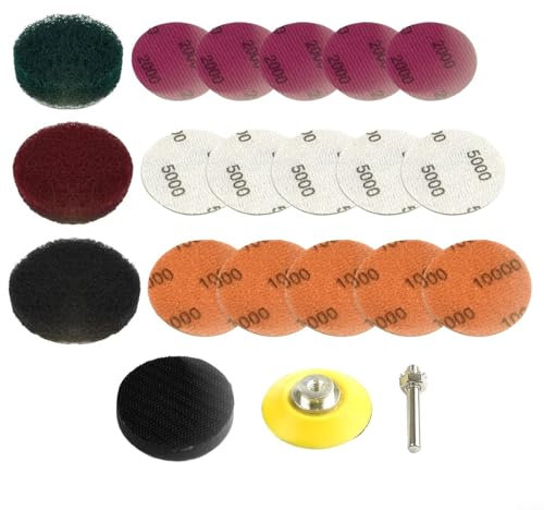 Kit di ripristino dei fari, kit di riparazione per la cura dell'auto, lucidanti, tamponi, rimozione foschia, definizione ripristino per fari ingialliti/vaghi