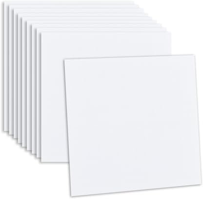 Fantasnight Tile Stickers 15x15cm 24Pcs White, Marble Self Adhesive Wall Tiles, Sticky Back Plastic Tiles Vinyl Waterproof, Peel and Stick on for Kitchen Bathroom Backsplash