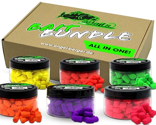 Magic Baits Lot d'appâts pour truite tout-en-un - Lot économique pour truite - Appâts flottants pour pêche à la truite