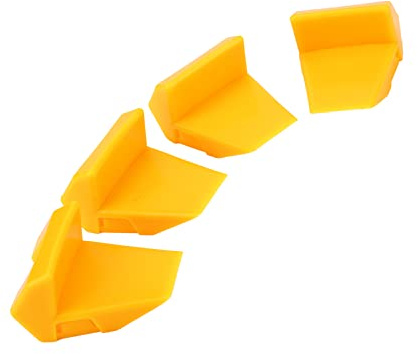 HUSHUI Protezione per Ganasce di Bloccaggio per Smontagomme 4 Pezzi, Protezione per Cerchioni in Plastica per Smontagomme, con Design Resistente Agli Urti