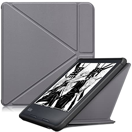 Acelive Étui Housse Coque pour Kobo Libra 2 (7 Pouces) eBook avec Support et Sommeil/Réveil Automatique