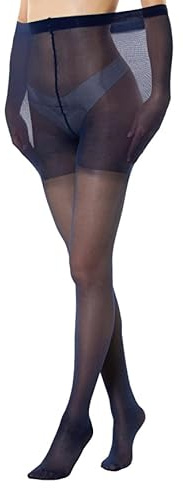 Gi&Gi collant femme grande taille collant curvy Transparent 40 Deniers Noir Blanc beige bleu vert