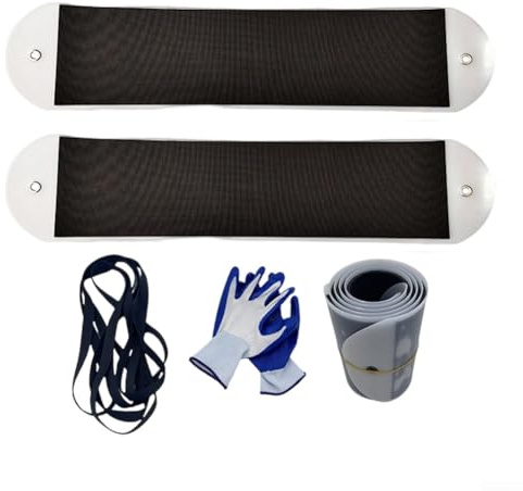 Dolvitrny Juego de tablas deslizantes pesadas con guantes, alfombras de carga de 300 kg y suelos de madera dura, base de nailon, refrigeradores, sofás y armarios (76 cm)
