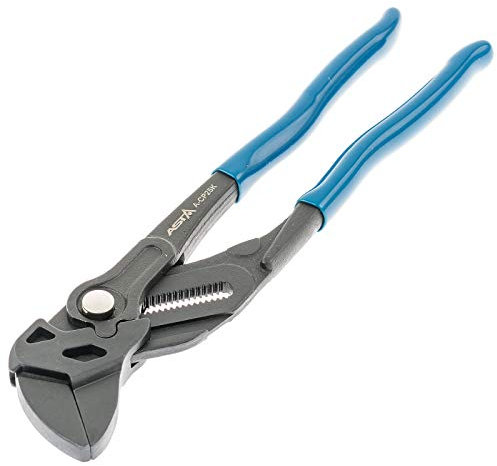 Asta A-CP25K - Clé à pince universelle de 250 mm - Pince et clé de serrage en un seul outil.