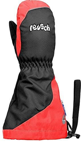 Reusch Kinder Walter R-TEX XT Mitten Handschuhe, Black/fire red, III