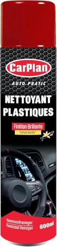 Carplan Auto Pratic Nettoyant Plastiques Vanille, 600 ML