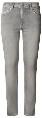 Pepe Jeans Jeans Ajustados para Mujer, MW Regent, Azul (denim-8AA), 30W/32L, Azul (denim-8aa), 30W / 32L