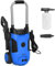 Outsunny 1800W High Pressure Washer, 150 Bar Pressure, 420 L/h Flow, Portable Power Washer Jet Wash Cleaner with Adjustable Nozzle, 6M Hose, Steel Handle for Home Patio Car Driveway, Blue