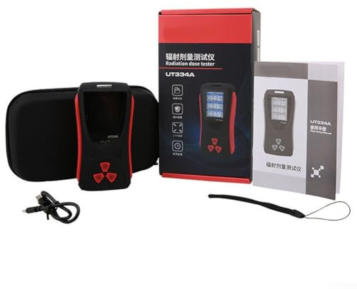 Compteur Geiger UT334A avec interface conviviale et prise en charge double langue pour une meilleure facilité d'utilisation