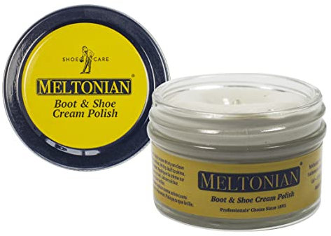 Meltonian Boot & Shoe Cream Polish Ivory 157 Size 1.55 oz