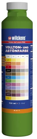 Wilckens Vollton- und Abtönfarbe matt, 1,5 l, Apfelgrün