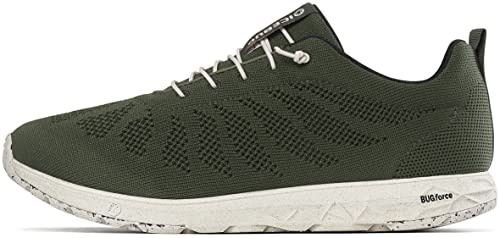 Icebug ELI RB9X, Sneaker aus recycelten Materialien, Olive EU 41,5 Unisex