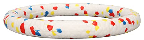 Hosit Jouets d'Anneau de Chien, Disques Volants Interactifs de Chien Anneau Jouets ETPU pour Extérieur pour Animal de Compagnie