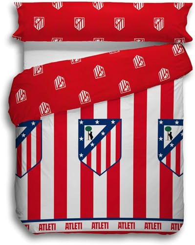 ASDITEX Funda nórdica Atlético de Madrid Producto Oficial para (Cama 90)
