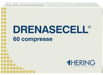 Drenasecell 60 Compresse - Integratore Drenante Contro la Cellulite,betulla alba,guggul,Bromelina,centella asiatica,saccharum officinalis