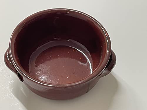 Tegamino Terrina Singolo in Terracotta cm 11 x 5,5 h Gnocchi, Fusilli, Pasta al Forno, Parmigiana, Messicana