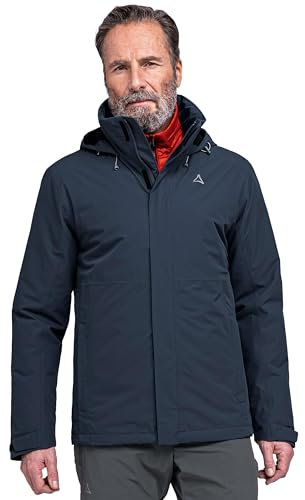 Schöffel Herren Jacket Gmund M, Navy Blazer, 48 EU